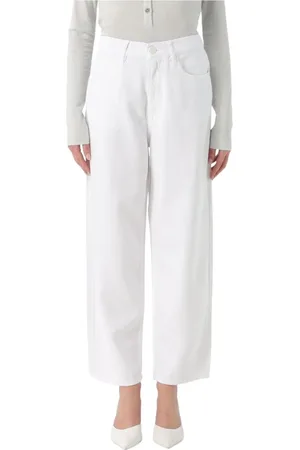 Pinko Damen, Jeans, Weiß, W28Größe: