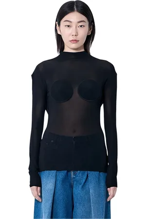 Jean Paul Gaultier Damen, Oberteile, Schwarzk, MGröße: