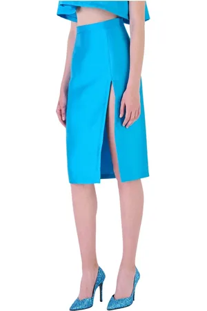 Silvian Heach Damen, Röcke, Blau, LGröße: