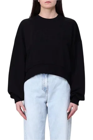 Elisabetta Franchi Damen, Sweatshirts & Hoodies, Schwarzk, SGröße: