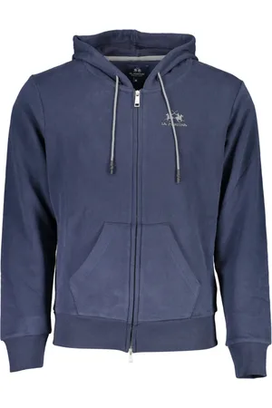 La Martina Herren, Sweatshirts & Hoodies, Blau, 2XLGröße:
