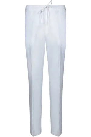 120% Lino Herren, Hosen, Weiß, MGröße: