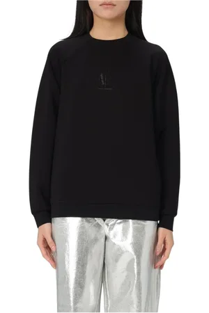 Armani Exchange Damen, Sweatshirts & Hoodies, Schwarzk, SGröße: