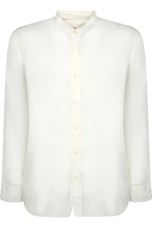 120% Lino Herren, Shirts, Weiß, LGröße: