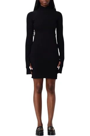 Fendi Damen, Kleider, Schwarzk, SGröße: