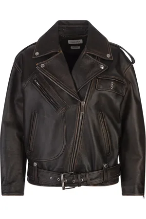 Alexander McQueen Damen, Jacken, Braun, XSGröße: