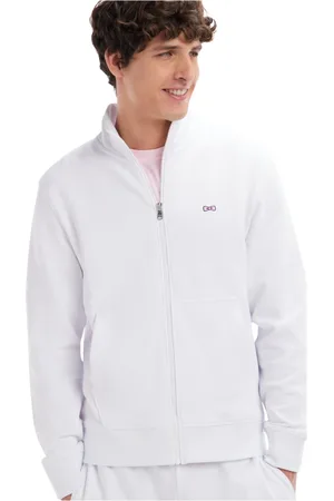 Eden Park Herren, Sweatshirts & Hoodies, Weiß, 2XLGröße: