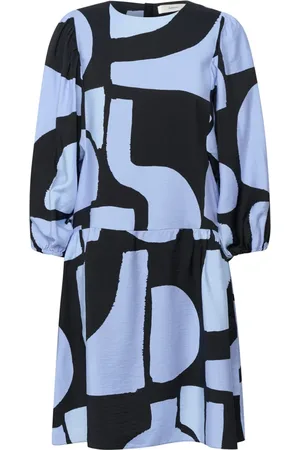 INWEAR Damen, Kleider, Blau, XSGröße: