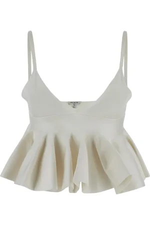 Alaïa Damen, Oberteile, Weiß, MGröße: