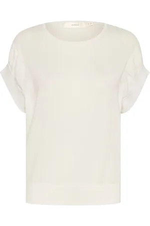 INWEAR Damen, Oberteile, Weiß, LGröße: