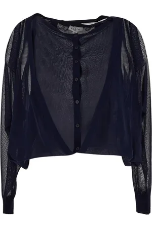 Alaïa Damen, Oberteile, Schwarzk, SGröße: