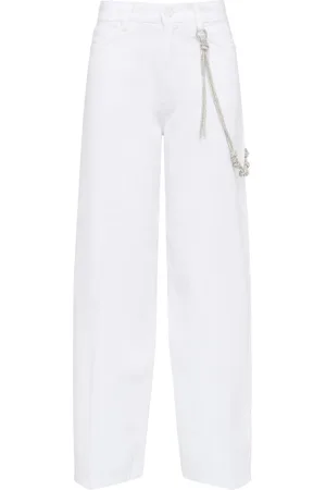 Pinko Damen, Hosen, Weiß, W27Größe: