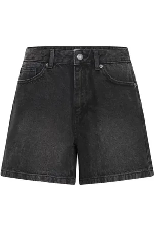 Ichi Damen, Shorts, Schwarzk, LGröße: