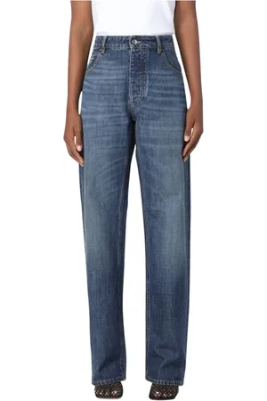 Bottega Veneta Damen, Jeans, Blau, SGröße: