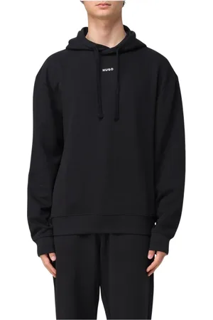 HUGO BOSS Herren, Sweatshirts & Hoodies, Schwarzk, LGröße: