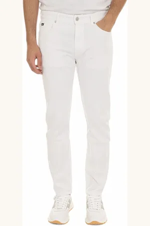 HUGO BOSS Herren, Jeans, Weiß, W35Größe: