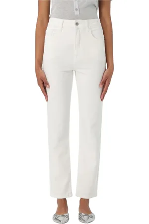 Patrizia Pepe Damen, Jeans, Weiß, W27Größe: