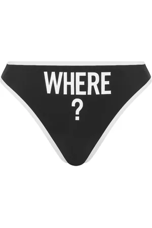 Moschino Damen, Bademode, Schwarzk, XLGröße: