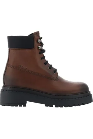 Prada Damen, Schuhe, Braun, 41 EUGröße: