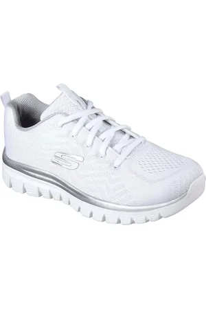 Skechers Damen, Schuhe, Weiß, 42 EUGröße: