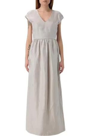 Emporio Armani Damen, Kleider, Grau, SGröße: