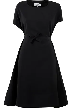 Maison Margiela Damen, Kleider, Schwarzk, XSGröße: