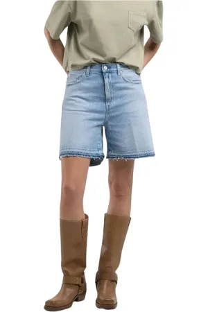 Replay Damen, Shorts, Blau, W28Größe: