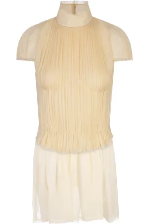 Alexander McQueen Damen, Oberteile, Gelb, 2XSGröße: