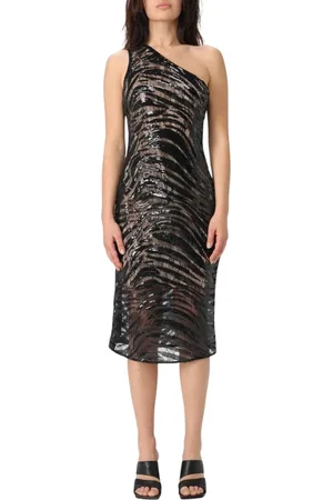 Roberto Cavalli Damen, Kleider, Schwarzk, LGröße: