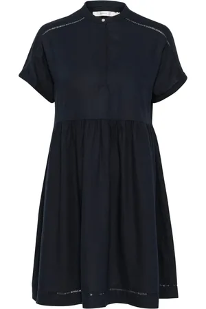 INWEAR Damen, Kleider, Blau, MGröße: