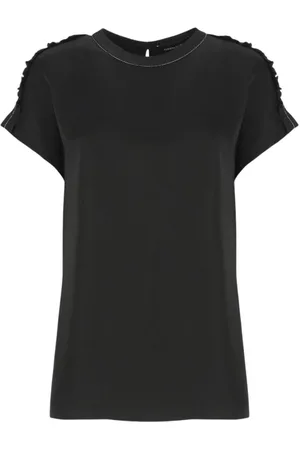 Fabiana Filippi Damen, Oberteile, Schwarzk, SGröße:
