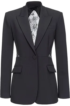 Pinko Damen, Jacken, Schwarzk, MGröße: