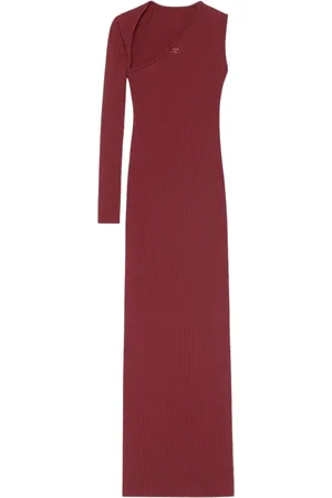Courrèges Damen, Kleider, Rot, MGröße: