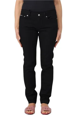 Dolce & Gabbana Damen, Jeans, Schwarzk, MGröße: