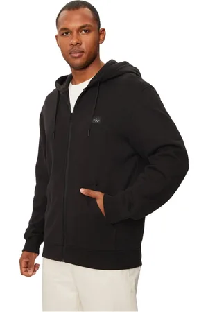 Calvin Klein Herren, Sweatshirts & Hoodies, Schwarzk, MGröße: