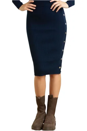 Pinko Damen, Röcke, Blau, SGröße: