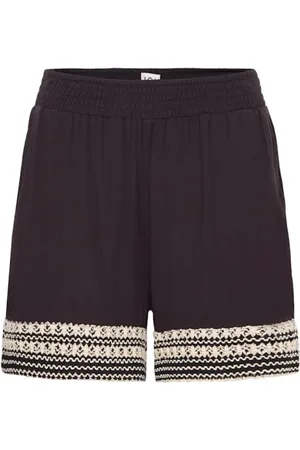 Ichi Damen, Shorts, Braun, MGröße: