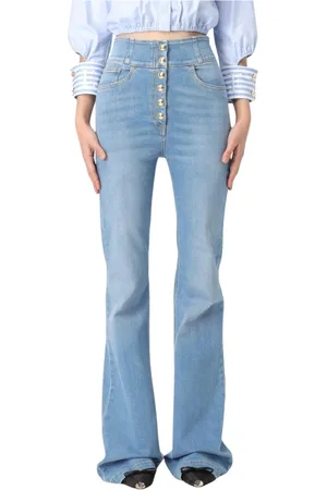 Elisabetta Franchi Damen, Jeans, Blau, W28Größe: