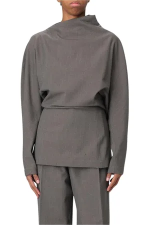 Bottega Veneta Damen, Oberteile, Grau, SGröße: