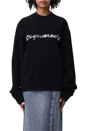 Dsquared2 Damen, Sweatshirts & Hoodies, Schwarzk, XSGröße: