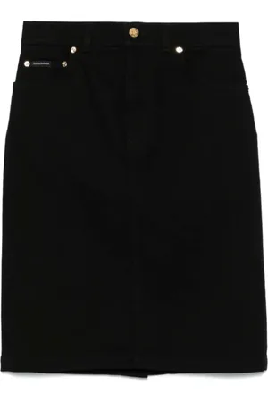 Dolce & Gabbana Damen, Röcke, Schwarzk, MGröße: