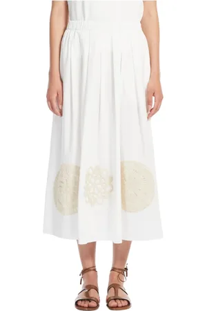 Max Mara Damen, Röcke, Weiß, MGröße: