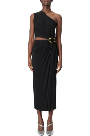 Bottega Veneta Damen, Kleider, Schwarzk, 3XSGröße:
