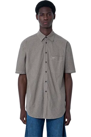 ERL Herren, Shirts, Braun, LGröße: