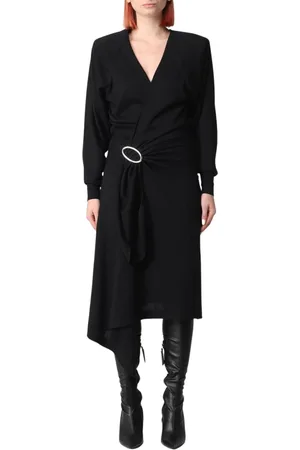 The Attico Damen, Kleider, Schwarzk, 2XSGröße: