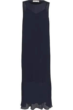 INWEAR Damen, Kleider, Blau, 2XLGröße: