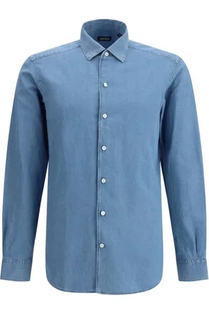 Ermenegildo Zegna Herren, Shirts, Blau, MGröße: