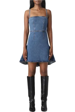 Alexander McQueen Damen, Kleider, Blau, SGröße: