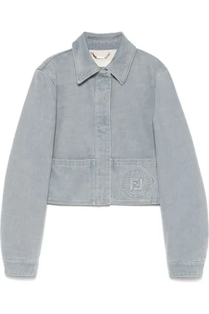 Fendi Damen, Jacken, Blau, XSGröße: