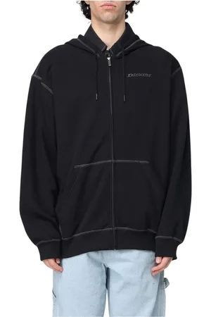 Dickies Herren, Sweatshirts & Hoodies, Schwarzk, LGröße: